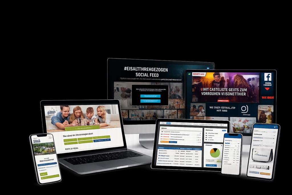 Nordic Business — Referenzen auf Desktop, Tablet und Mobile