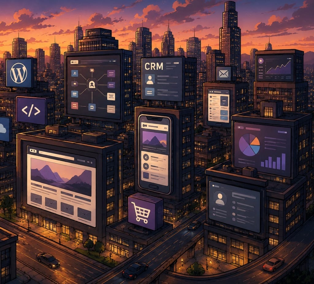 Referenzen für CRM-Systeme, Kundenportale und digitale Verwaltungsplattformen