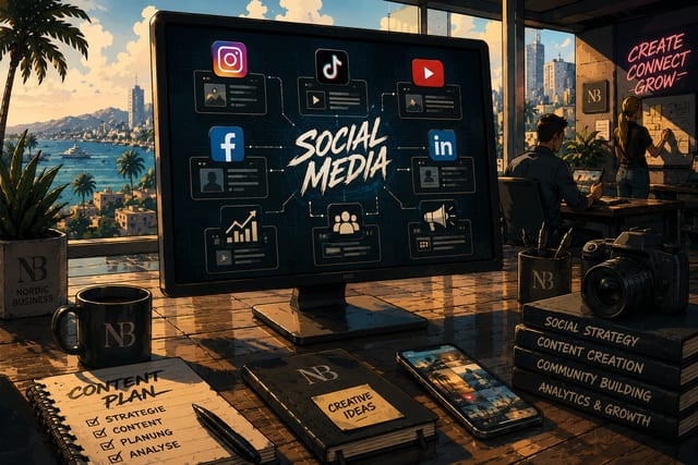 Nordic Business — social media and customer acquisition