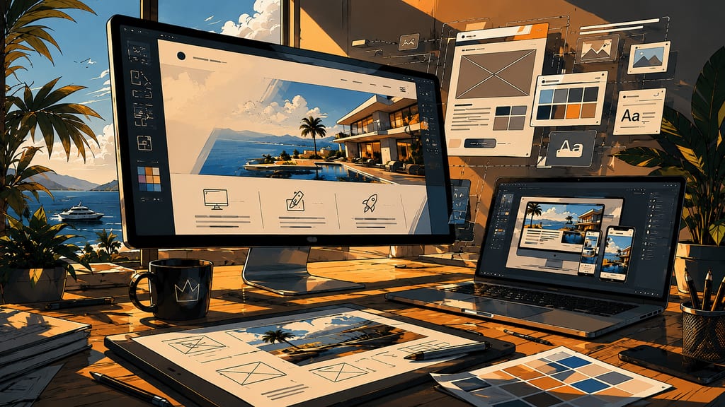 Nordic Business — web design and UX/UI concept