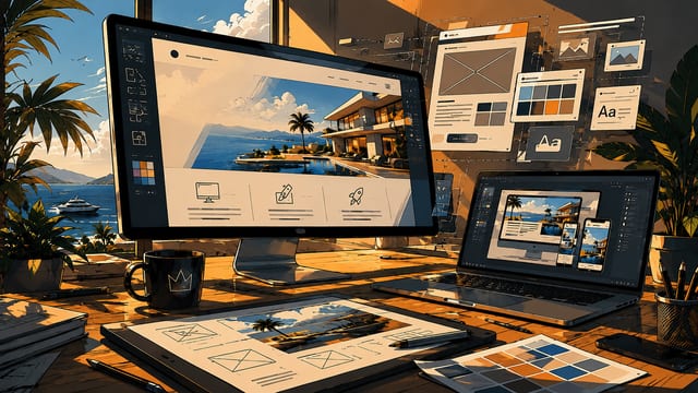 Nordic Business — web design and UX/UI concept